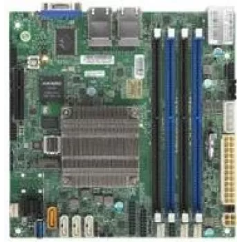 SUPERMICRO A2SDi-4C-HLN4F - Pagrindinė plokštė - Mini-ITX - Intel Atom C3558 - USB 3.0 - 4 x Gigabit LAN - Integruota grafika