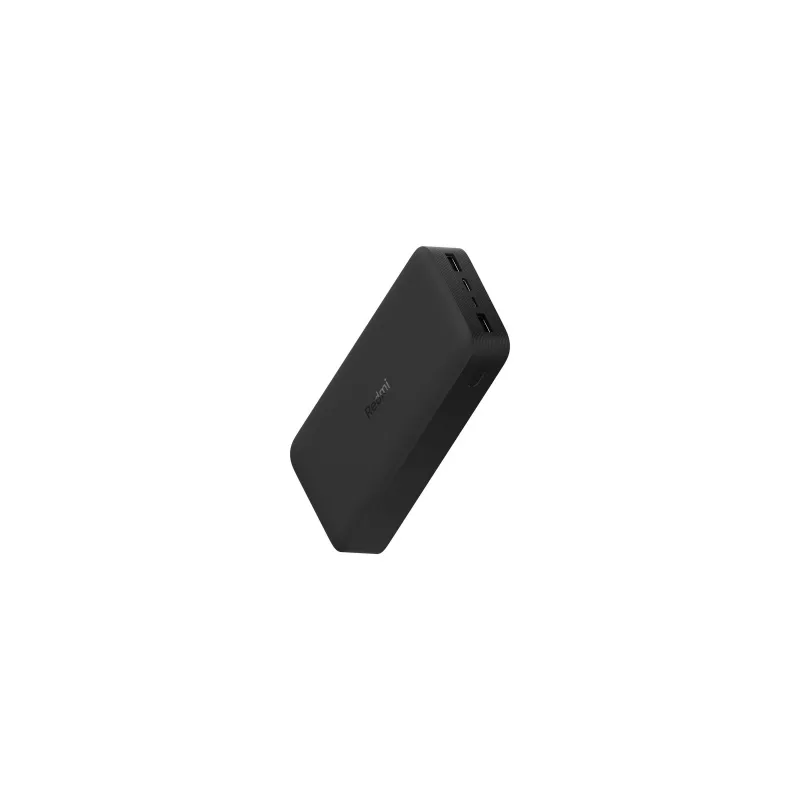 Xiaomi Mi 20000mAh Redmi Power Bank – 2 USB-A prievadai, greitas dviejų įrenginių įkrovimas, dviguba įvestis (Micro-USB / USB-C), nešiojamas įkroviklis