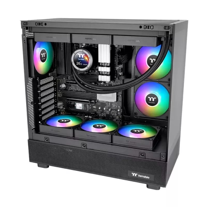 Ventiliatorius Thermaltake CT140 EX Reverse ARGB Sync 14cm 94,5 cfm Juodas