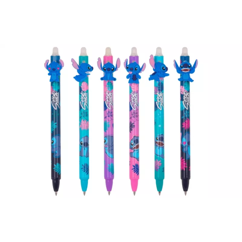 Įtraukiamas trinamas rašiklis Cool Pack Disney Stitch 54908PTR, geliniai rašalai