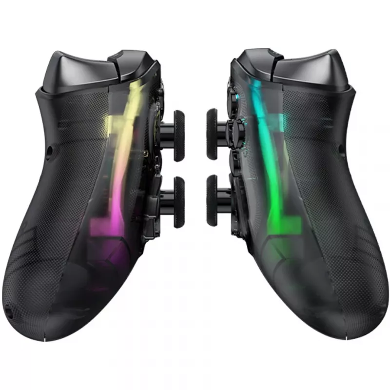Žaidimų pultas GameSir Kaleid skaidrus juodas, laidinis USB Type-C, skirtas Xbox One / Xbox Series X / Series S, 3 m laidas