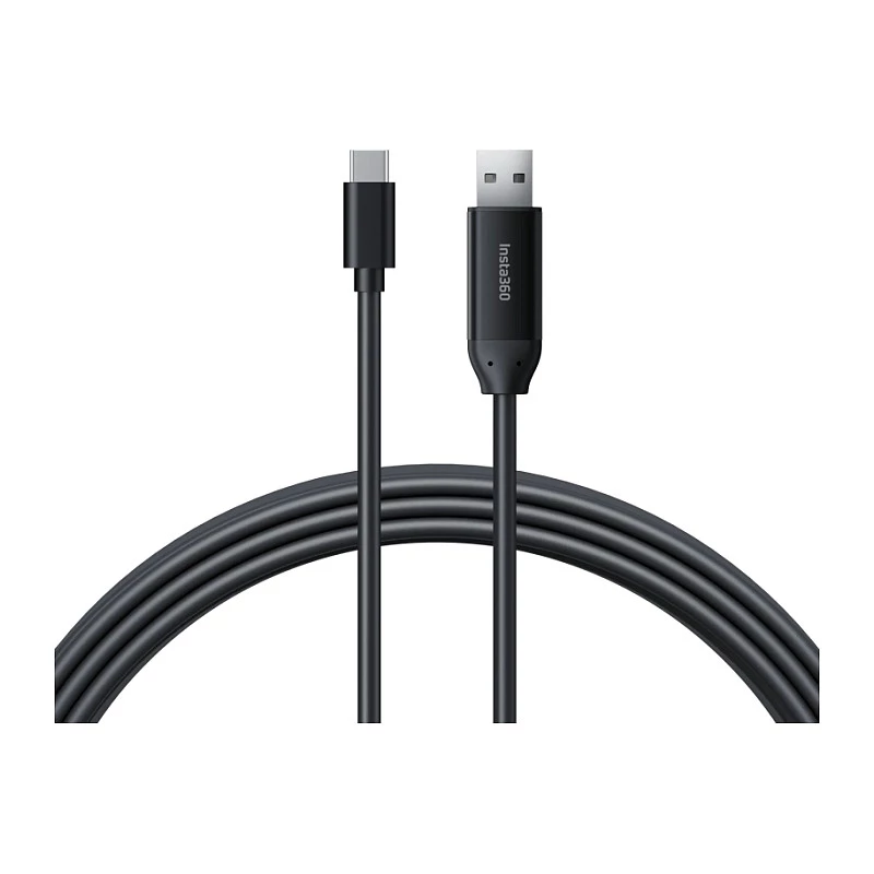 USB-A į USB-C laidas Insta360 Connect Extra Long 10 m — duomenų ir įkrovimo laidas USB-C įrenginiams