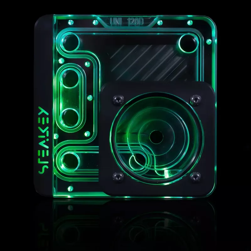 Stealkey Customs SK-UNI 120D Distroplate D-RGB – Black Edition