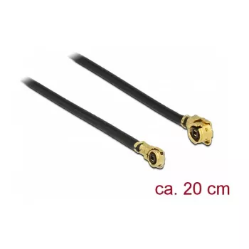 Koaksialinis kabelis DeLOCK 89648 0.2 m MHF I-PEX – MHF IV HSC MXHP32