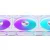 PHANTEKS D30-140 140mm ARGB korpuso ventiliatoriai balti 3 vnt. pakuotė
