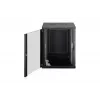 Sieninis 19 inch spintos korpusas DN-37115, 16U, 600x600 mm, juodas