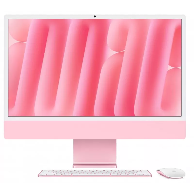 iMac 24 colių: M4 8/8, 16 GB, 256 GB SSD - Rožinis