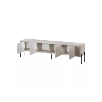 Cama VERA TV spintelė 190x40x50 kašmyro matinis