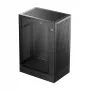 Korpusas DeepCool CH170 PLUS Tower Black – micro-ATX/mini-ITX, grūdintas stiklas, USB-C, maitinimo šaltinis viršuje