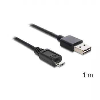 USB laidas DeLOCK EASY-USB 2.0-A USB 2.0 micro-B 1m