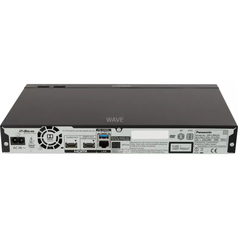 Panasonic DP-UB424 3D Blu-ray grotuvas su vaizdo didinimu