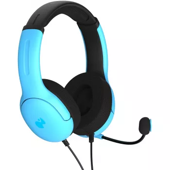 PDP PS5 ir PC Neptune Blue AIRLITE laidinis ausinių rinkinys, laidinis, žaidimams, mėlyna