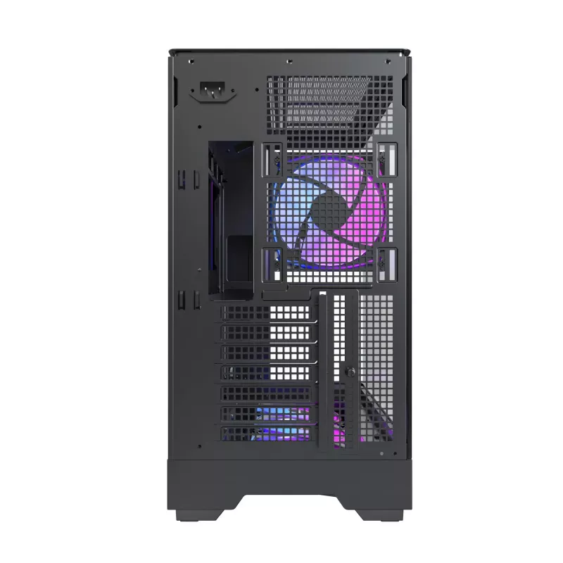 Kompiuterio korpusas Montech KING 45 PRO Black – micro ATX / Mini-ITX, Midi Tower