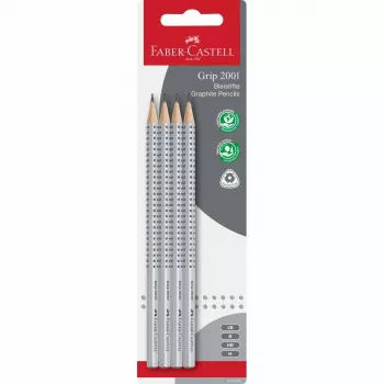 Grafitinis pieštukas Faber-Castell 117198 4 vnt., įvairiaspalviai