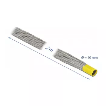 DeLOCK 20788 Varžtinis kabelio rankovė, pilka, 1 cm x 2000 mm