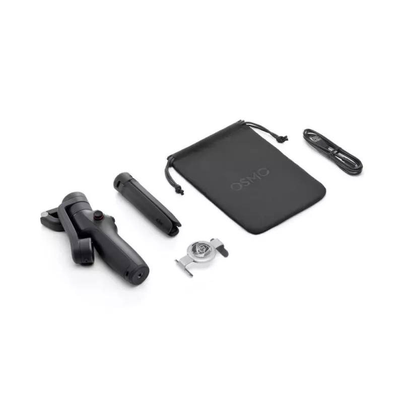 Rankinis išmaniojo telefono stabilizatorius DJI Osmo Mobile 6 juodas, 6,4 h baterijos veikimo laikas
