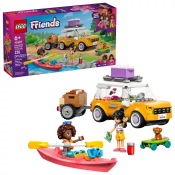 Konstruktorius LEGO Friends 42659 Nuotykių kelionė su draugais, 220 detalių, 2 minifigūrėlės, nuo 6 metų