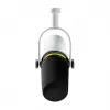 Shure MV7+-W - stalinis/vokalinis mikrofonas su XLR/USB-C jungtimi, baltas