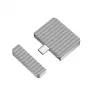Itin mažas USB3.2 Gen2x1 SSD korpusas su USB-C, NVMe