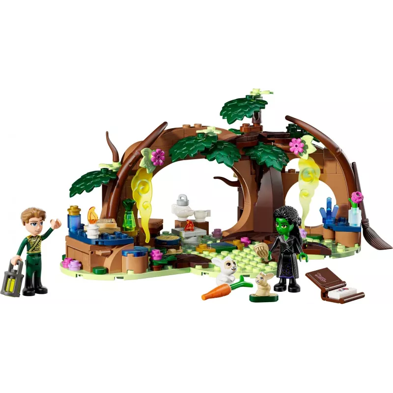 LEGO rinkinys Elfos slėptuvė 75687 – statybos komplektas su 3 minifigūrėlėmis