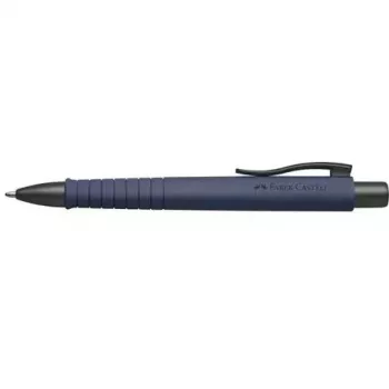 Tušinukas a.w. faber-castell 241189 — užsegamas ištraukiamas, mėlynas rašalas, ypač stora galvutė, tamsiai mėlynas korpusas, 1 vnt.
