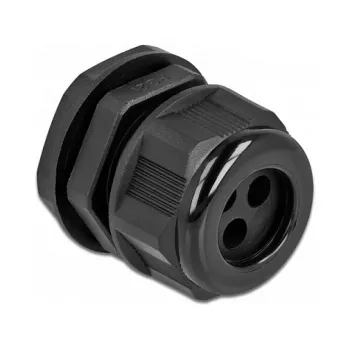 Kabelio įvadas DeLOCK 60377 Juodas Plastikas 2 vnt.