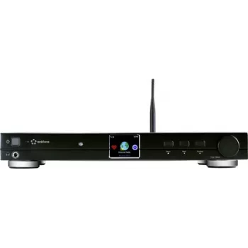 Renkforce RF-DAB-IR1700 Radijo adapteris internetinis radijas, DAB+, FM, WLAN, LAN, Bluetooth®, DLNA suderinamas, aliuminis (šlifuotas) (MA-20)