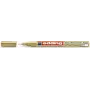 Markerinis rašiklis Edding 780 Gold, Silver – metaliniai rašymo atspalviai, antgalis 0,8 mm, 1 vnt.