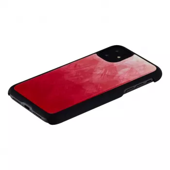 iKins apsauginis dėklas iPhone 11 — Pink Lake su juodais akcentais