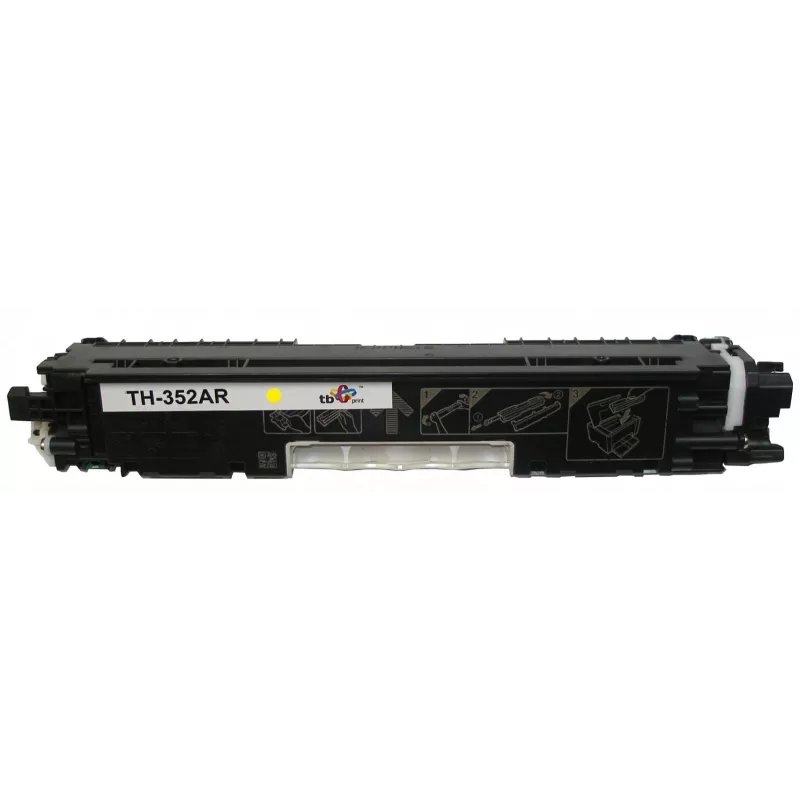 Toner TB suderinamas su HP CF352A geltonas, 1000, ref