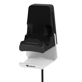 Įkrovimo stovas SUBSONIC SA5655 PS5 valdikliui ir ausinėms – Dvigubas įkroviklis DualSense ir belaidėms ausinėms