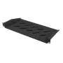 Lanberg AK-1014-B 19 colių lentyna 1U 483x220 mm, 25 kg, juoda