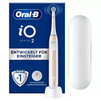 Oral-B iO Series 2 elektrinis dantų šepetėlis rožinis, baltas