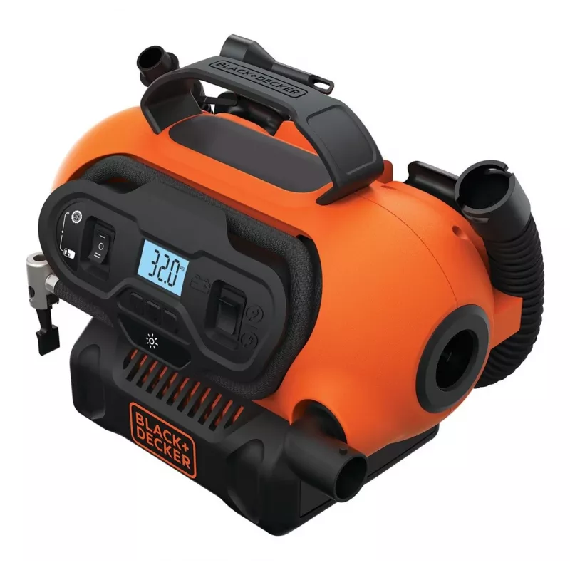 Black & Decker BDCINF18N-QS oro kompresorius 160 l/min AC/12V