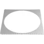 Filtro rėmelis EUROLITE 235 x 235 mm sidabrinis (41602587) šviesos filtrų laikymui