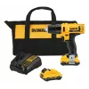 DeWALT DCD 10.8V belaidis gręžtuvas-suktuvas su raktuojamu griebtuvu, Li-Ion, Euro kištukas