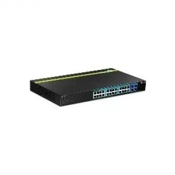TRENDnet TPE-2840WS 28 prievadų Gigabit Web Smart PoE+ valdomas komutatorius