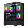 Korpusas DarkFlash C365 (juodas) su 5 ventiliatoriais