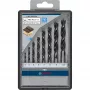 Gręžtų rinkinys Bosch 2 607 010 533 Robust Line smailieji gręžtai medžiui