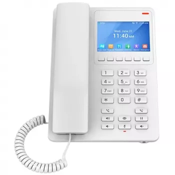 Belaidis IP telefonas Grandstream GHP630W – HD garsas, Wi-Fi, ausinių palaikymas darbui prie stalo ir mobiliai