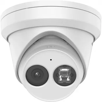 Hikvision Pro Series(EasyIP) DS-2CD2343G2-IU - Tinklinė stebėjimo kupolinė kamera - atspari dulkėms ir vandeniui - Spalvota (diena/naktis) - 4 MP - 2688 x 1520 - 720p, 1080p - M12 jungtis