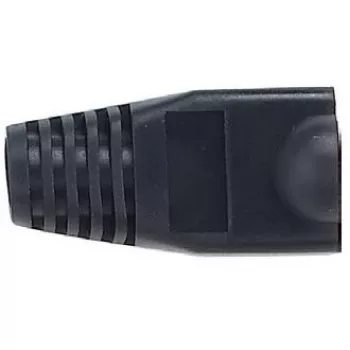 Equip kabelio apsauginis gaubtas, juodas, RJ-45, 28 mm, 105 g, 100 vnt.