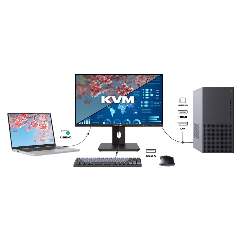 Japannext JN-I215FLFHSP-C65W 21.5 col. Full HD LED monitor