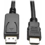 Tripp Lite P582-006-V2-ACT DisplayPort 1.2 auf aktives HDMI-Adapterkabel - DP mit Verriegelungen auf HDMI (Stecker/Stecker) - UHD 4K - 1,83 m (P582-00