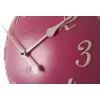 NeXtime 3084rz London Arabiškas sieninis laikrodis, Ø34.5 cm, rožinė/balta
