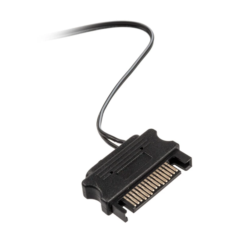 Kolink 1-to-4 PWM 35 cm ventiliatorių skirstytuvas, 4-pin PWM į 4×4-pin PWM + SATA
