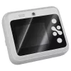 Momentinė spausdinimo kamera SAVIO AN-01 vaikams, balta, 2,4 colio LCD, MicroSDHC iki 32 GB, USB-C, 1200 mAh baterija, be įmontuotos blykstės