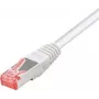 Tecline exertis Connect pataisos laidas - RJ-45 (M) - RJ-45 (M) - 10 m - SSTP - CAT 6 - be halogenų - balta (71510W)