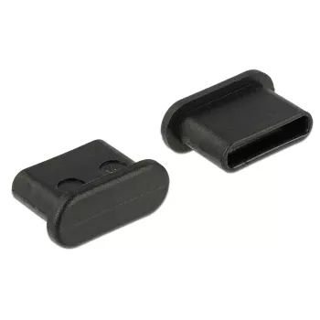 Apsauginis kištukas USB Type-C lizdui DeLOCK 64014 juodas 10 vnt.