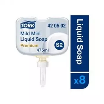 Skystas muilas Tork Premium Mild S2 475 ml, pildymo pakuotė, švelni formulė